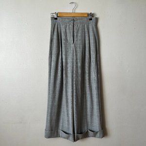 Gray Wide Leg Professional Pants / Trousers - Sunday Best